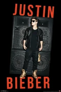 Justin Bieber Speakers Poster $26.99