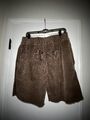 corduroy shorts - chocolate $138