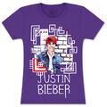 Justin Bieber Maze Girlie T-Shirt $25.00