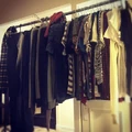 justinbieber "My clothes rack" via Instagram