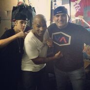 Justin Bieber, Mike Tyson and John