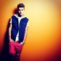 Justin Bieber AOL Music photoshoot