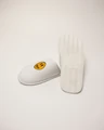 mascot slippers - white $38