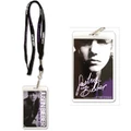 Justin Bieber Laminate/Lanyard $15.00
