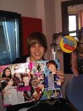 Justin Bieber at Radio Teddy