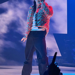 Justin Justice Tour San Diego outfit.webp