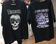 My World Tour Bieber crew shirt