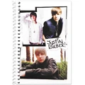'Justin Bieber College Ruled Notebook - Collage $5.99
