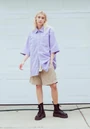 Drew Corduroy SS Shirt - Lavender $148