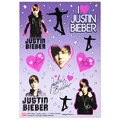 Justin Bieber Sticker Sheets $1.99