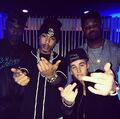 Bieber in the studio with Khalil