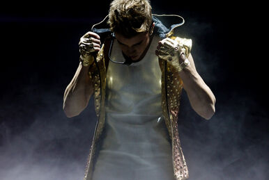Mike Posner on the Believe Tour at Nationwide Arena in Columbus - July 12