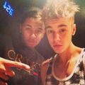 Justin Bieber with Yungdew February 2013