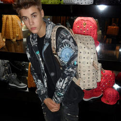Justin bieber mcm sale