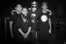 Justin Bieber with Jaden and friends