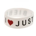 I Love Justin Bieber Rubber Bracelet €6,98