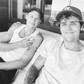 justinbieber "Me and my bro @harryhudson" via Instagram