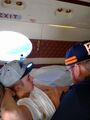Justin Bieber getting an Tattoo in Plane (4)