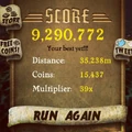justinbieber "Mess with me in temple run" via Instagram