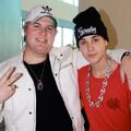 Brett Andrews and Justin Bieber 2012