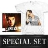 Justin Bieber / "Believe - Deluxe Edition" [CD] [+DVD] + "Boyfriend" T-shirt [ver.2] Special Set 5,920円