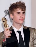 Billboard Music Awards Justin and his award