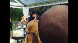 Justin Bieber singing "All You Need Is Love" at Scooter Braun & Yael wedding