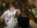 Justin and Shaq 2010