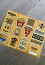 drew Sticker Sheet $10