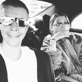 Justin and Sofia in Japan selfie on Instagram 3