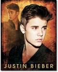 Justin Bieber Tin Sign Art Print