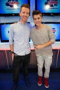 Justin Bieber on Capital FM April 2012