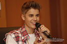 Justin Bieber press conference in Kuala Lumpur