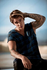 Justin Bieber doing photoshoot for seventeen magazine 2015 (4)