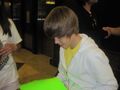 Justin Bieber with fans 101.3 KDWB