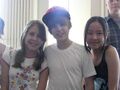 Justin Bieber with fans in Universal Music Berlin 2009