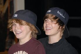 Christian & Justin smiling