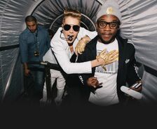 Justin Bieber and DJ Tay James 2013