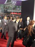 Justin arriving at the AMAs 2012 (2)