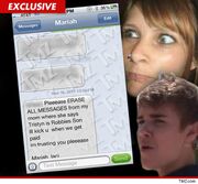 TMZ Mariah messages