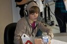 Justin Bieber on the radio November 2009