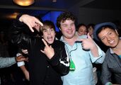 Justin Bieber with Wilson Warren