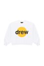 infinite joy boxy crewneck - white $140