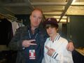 Ronnie Mercer backstage at the Juno Awards 2010