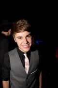 Justin Bieber wearing suit