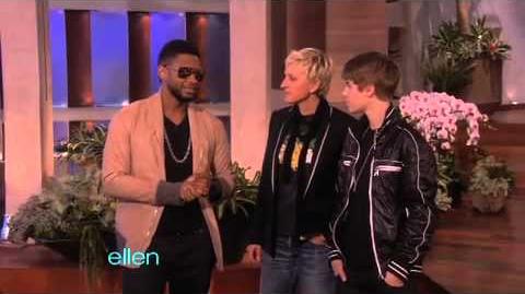 Usher Surprises Justin Bieber -- and the Entire Audience!