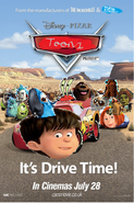 Toons cars poster