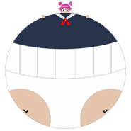 Massively Inflated Ami Onuki (Japanese Uniform School)