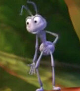 Flik as Pip the Mouse