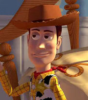 Woody in Toy Story